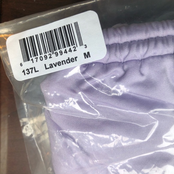 NWT Monica Hansen Double Strap Money Maker 2 Bikini Bottom in Purple Lavender - Picture 5 of 5